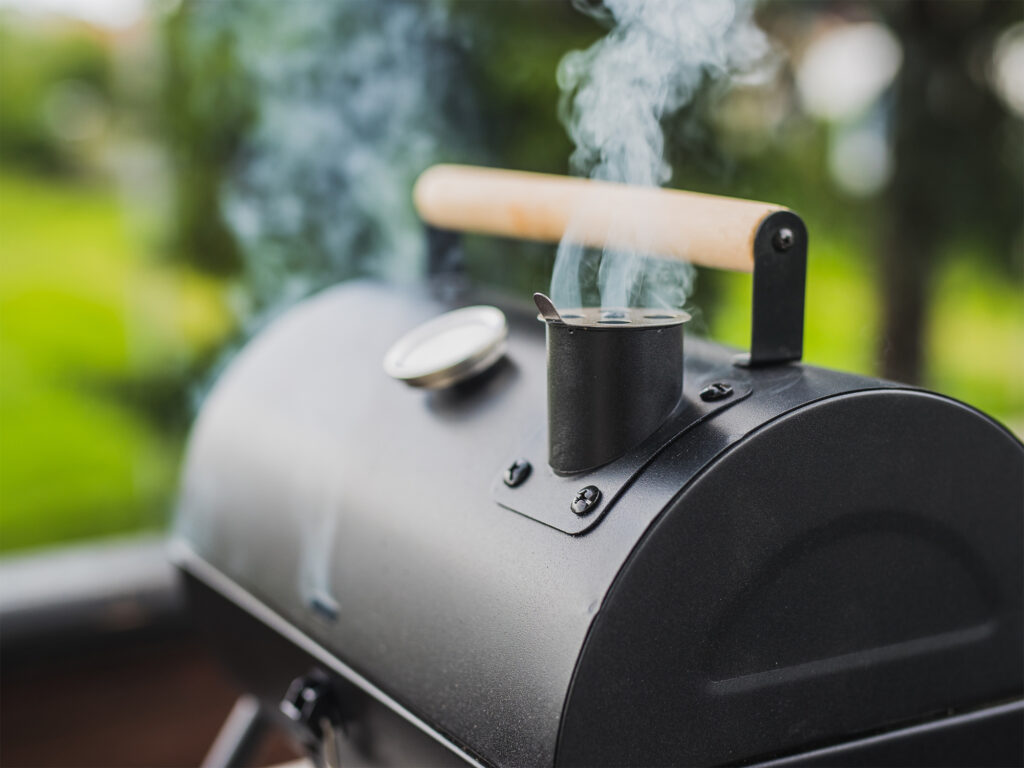 A smoker making jerky.